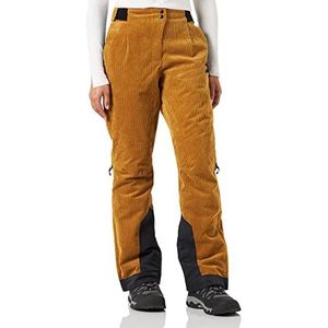 Rock Experience Epic Ride Padded Sportbroek voor dames, goudbruin, S