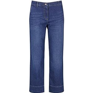 GERRY WEBER Edition Dames Jeans, Dark Blue Denim met gebruik, 40