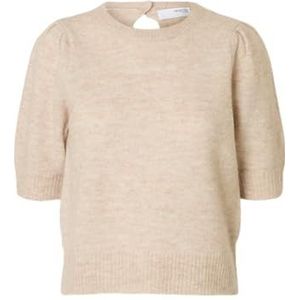 Selected - Lulu - T-shirt - Met 3/4 Mouw