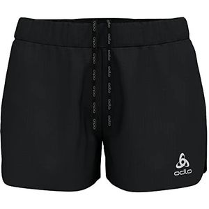 Odlo Leren shorts, 7,6 cm, zwart, XL voor dames