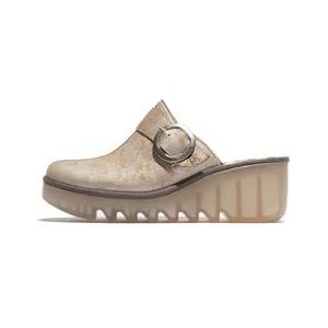 Fly London Blok586fly Wedges voor dames, Parel, 36 EU