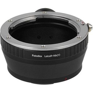 Fotodiox Lens Mount Adapter, Leica R, Lens naar Nikon 1-serie Camera, past op Nikon V1, J1 spiegelloze camera's, past op Leica R, Rom, One-Cam, Two-Cam, en Three-Cam lenzen