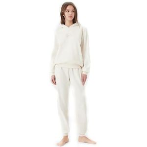 Emporio Armani Chenille Loungewear Tracksuit, yoghurt, S