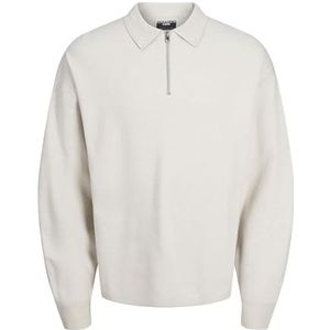JCORYKER Knit LS Polo, maanbeam, L