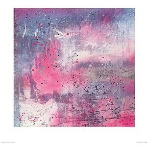 The Art Group Soozy Barker (Neon Pink) -Art Print 60 x 60cm, Papier, Multi kleuren, 60 x 60 x 1,3 cm