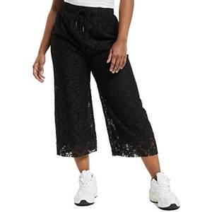 Urban Classics Dames Laces Culotte broek, zwart, S