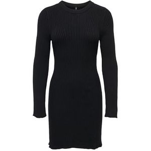 Onlmonica - Midi-jurk - Gebreide Jurk - O-hals - Lange Mouwen - Knit Fit