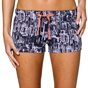 Uncover by Schiesser Dames pyjamabroek jersey shorts, grijs (grafiet 207), S