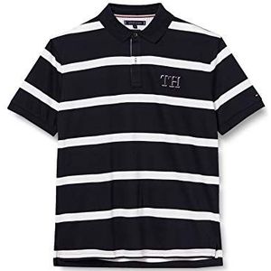 Tommy Hilfiger Heren Block Stripe Regular Polo Shirt