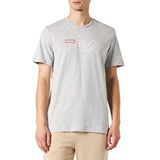 FILA Heren SOFADES T-shirt, lichtgrijs melange, S, lichtgrijs gem., S