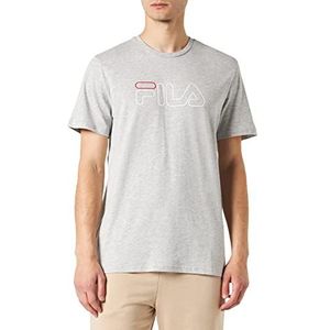 FILA Heren SOFADES T-shirt, lichtgrijs melange, S, lichtgrijs gem., S