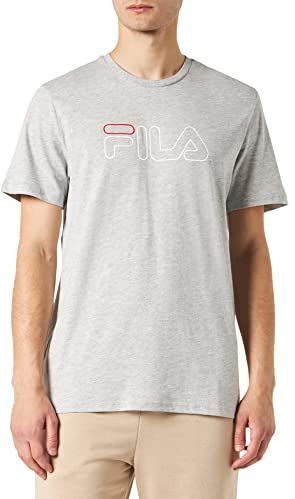 FILA Heren SOFADES T-shirt, lichtgrijs melange, S, lichtgrijs gem., S