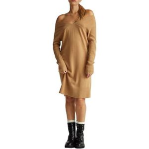 United Colors of Benetton Jurk, Beige, S