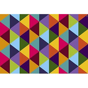 Vilber New Look tapijt, vinyl, meerkleurig, 100 x 153 x 0,2 cm