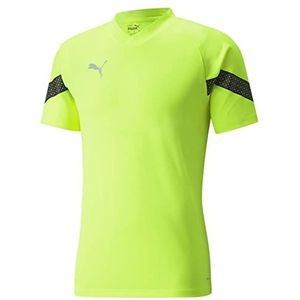 Puma teamFinal Training voetbalshirt heren neon geel/zwart, S