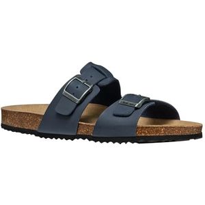 Geox U Ghita B Slide Sandalen, Navy, 42 EU, Donkerblauw, 42 EU