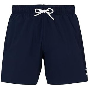 BOSS Iconic Zwemshort voor heren, strandkleding, zwemshorts, Navy413, XL