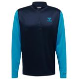 Sportsweatshirt - Sweatstof - Color-Blocking - Lange Mouw - Normale Pasvorm