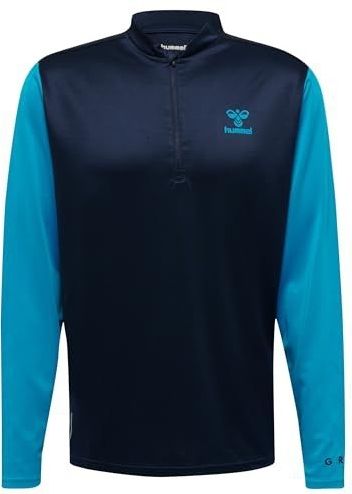 Sportsweatshirt - Sweatstof - Color-Blocking - Lange Mouw - Normale Pasvorm