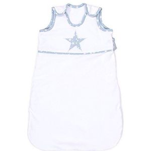 Babybay katoenen slaapzak, Azure Stars wit, One Size