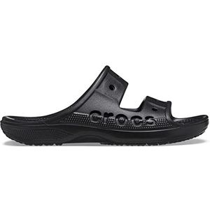 Crocs Uniseks Baya Sandaal Klomp, Zwart, 37/38 EU