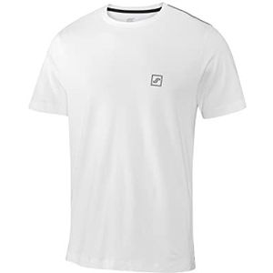 Joy Sportswear Jonte heren T-shirt van 100% katoen, comfortabel shirt voor sport en vrije tijd 48, White
