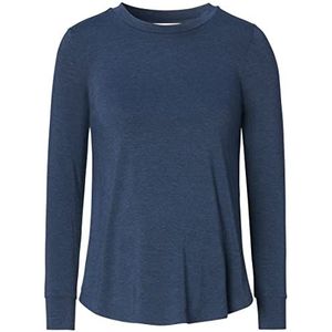 ESPRIT Maternity Dames Nursing T-shirt met lange mouwen, Donkerblauw - 405, 40