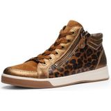 ara ROM-ST-HIGH-Soft Sneakers voor dames, whisky, Nuts, 36 EU, Whisky Nuts, 36 EU