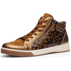 ara ROM-ST-HIGH-Soft Sneakers voor dames, whisky, Nuts, 36 EU, Whisky Nuts, 36 EU