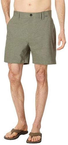 Hurley - Phantom Heather Walk - Korte Broek - Olive - Stofmix
