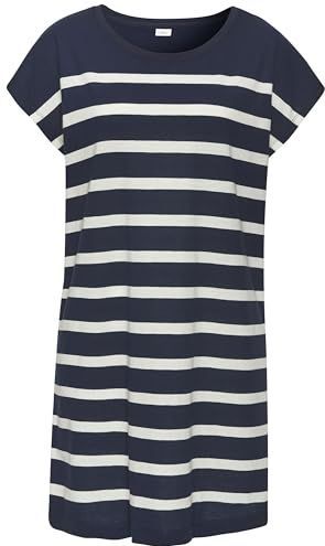 s.Oliver RED LABEL - Nachthemd - Donkerblauw/wit gestreept