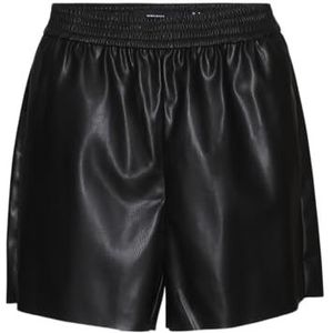 VERO MODA Vmolympia Hr Pl Noos Shorts voor dames, zwart, M