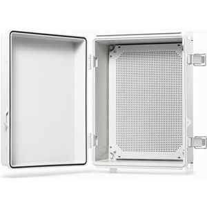 QILIPSU - Aansluitdoos - Roestvrij Staal - 410x310x180mm - IP67 Waterdicht