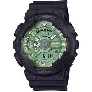Casio Watch GA-110CD-1A3ER, zwart, GA-110CD-1A3ER