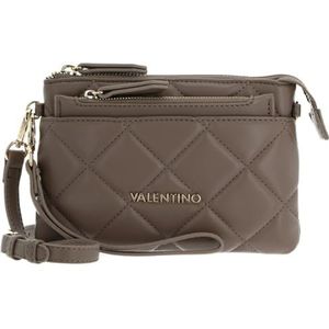 VALENTINO Ocarina dames portemonnee taupe VPS3KK137R, Taupe, VPS3KK137R