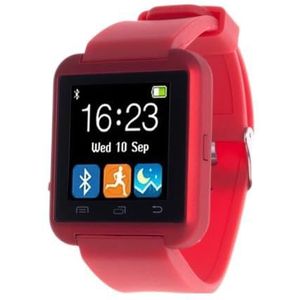 Silica DMH165RED Smartwatch, Bluetooth, rood