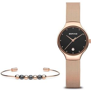 BERING Damen Classic Collection Horloge 13326-362 met rosé gouden armband 621-6317-X0