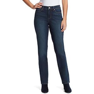 Bandolino Women's Mandie Signature Fit High Rise Straight Jean, Wenonah, 16