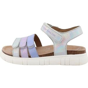 Tom Tailor Kids 9570030007 sandalen, zilver, 32 EU, zilver, 32 EU