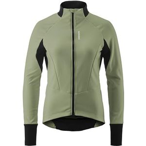 Gonso - ROAD JACKET SOFTSHELL 2 - Fietsjack - Rietgroen - Dames - Ademend