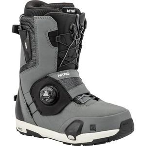 Nitro Heren Profile Step On TLS Snowboardboot, houtskool, 28