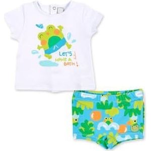 Tuc Tuc Eendelig badpak voor kinderen, Wit, 9 Maanden