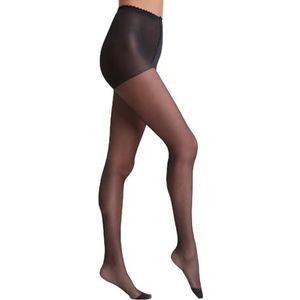 DIM Damespanty Body Touch Voile Nude Effect 17D x1, Zwart, S