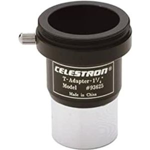 Celestron 93625 1,25 Inch Universele SLR of DSLR Camera T-Adapter, Zilver/Zwart