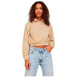 JACK & JONES Dames Jjxx Jxalfa Reg Every Short Half Zip Sweatshirt, Incense., M