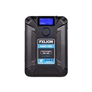 FXLION NANO ONE 14.8V 50Wh V-mount Battery, D-Tap,USB-A,USB-C,Mirco USB port. Camera,lighting,monitor and other equipment battery.