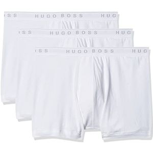 BOSS Retro shorts voor heren, verpakking van 3 stuks, lichtwit, XXL