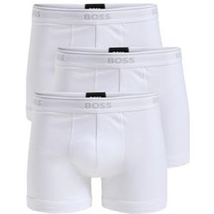 BOSS Retro shorts voor heren, verpakking van 3 stuks, lichtwit, XXL