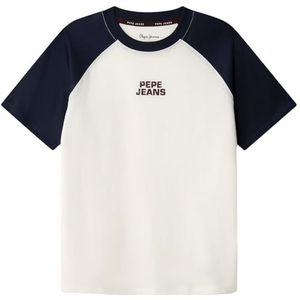 Pepe Jeans - PB5000012 Vanner - T-shirt - Wit - Katoen - Korte Mouwen