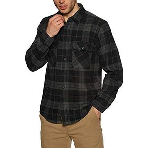 Overhemd - BOWERY - Geruit - Katoen - Lange Mouw - Regular Fit